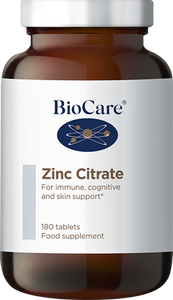 BioCare Zinc Citrate 180 tablets