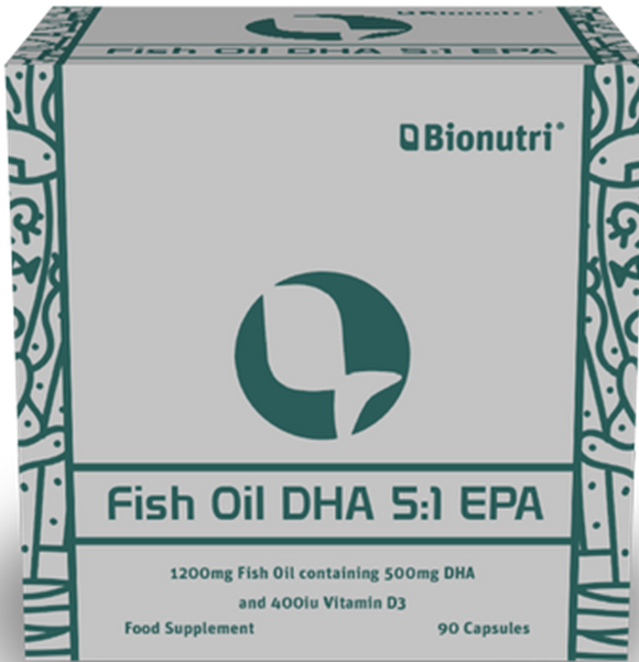 Bionutri Fish Oil DHA:EPA capsules