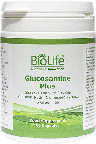 BioLife Glucosamine Plus 60 capsules - buy 2 and receive a  FREE BioLife AgeGard worth £23.95