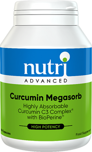 Nutri Advanced Curcumin Megasorb 60 tablets  -supplier out of stock