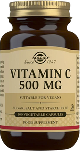 Solgar Vitamin C 500mg 100 capsules - 25% discount - 1 in stock