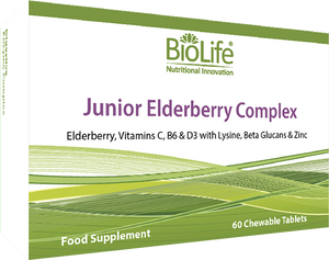 BioLife Junior Elderberry Complex 60 chewable tablets