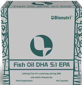 Bionutri Fish Oil DHA:EPA capsules