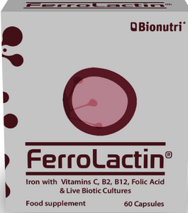 Bionutri Ferrolactin 60 capsules