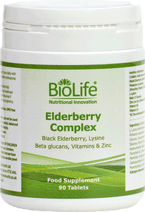 BioLife Elderberry Complex 90 tablets