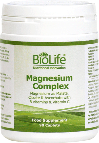 BioLife Magnesium Complex 90 tablets - Special Offer - buy 2 and get  FREE POT of BioLife Vitamin D3