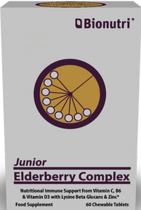 Bionutri Junior Elderberry Complex 60 chewable tablets