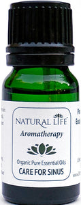 Natural Life CARE FOR SINUS Organic Essential Oils 10ml - OUT OF STOCK